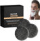 2025 Neu Grey Hair Reverse Bar, Anti Gray Bar, Grau Glanz Seife gegen Graue Haare, Schwarze Seife für Reinigt das Haar Gründlich,Schwarze Seife für Reinigt das Haar Gründlich (3 PCS)