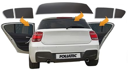 FOLIATEC ProShape Scheibentönungsfolie passgenaue 2D Tönungsfolie für Audi A3 8V Sportback 5-Türer, 95% Verdunkelung
