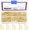 Swpeet 500 pezzi in 4 misure hardware per unghie assortite, chiodi placcati oro, chiodi piccoli, chiodi per finitura, chiodi da appendere, chiodi da parete da appendere