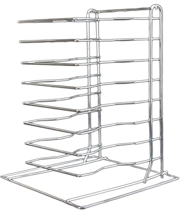 LOVIVER Soporte para rejilla de Pizza, rejilla de refrigeración, estante de almacenamiento multiusos, soporte para Pizza, estante organizador de cocina para, 8 capas