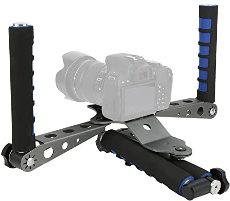 Yctze Camera Shoulder Support Rig Aluminium Alloy Photography Video SLR Camera Single Shoulder Bracket Support Rig Stabilizer Mount Camcorder - & Stabilizers