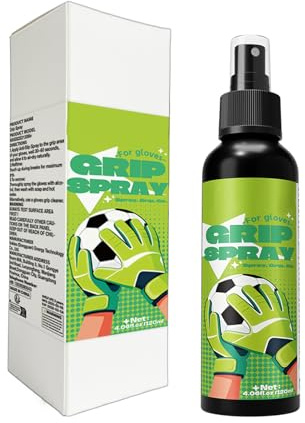 Raypontia Grip Spray,Anti-Rutsch Spray - Torwarthandschuh Kleber,für Football, Basketball, Schuhe, Fußball, Baseball, Gym-Training, Sport, Athleten und Torwart
