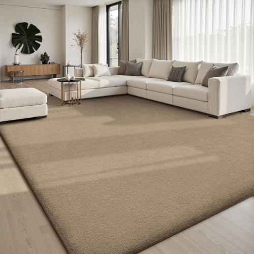 Sour Lemon Großer Teppich für Wohnzimmer, 140 x 200 cm, Khaki, Teppich für Schlafzimmer