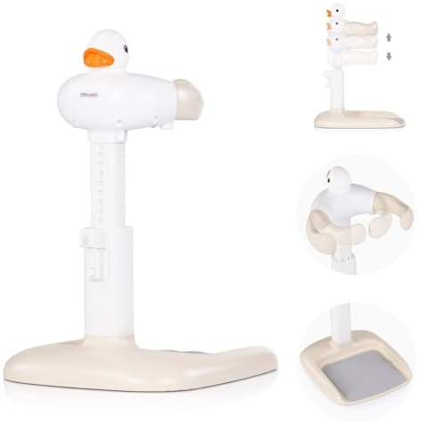 Chipolino Kinderduschständer Duschhilfe Duck höhenverstellbar Standfuß ab 1 Jahr beige