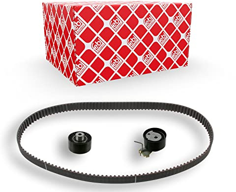 febi bilstein 31051 Zahnriemensatz, 1 Stück | Kompatibel mit: CITROËN C2, C3 I, C4 Coupe, C4 I, PEUGEOT 1007, 206 Schrägheck, 206 SW, 207, 307, 307 Break, 307 SW