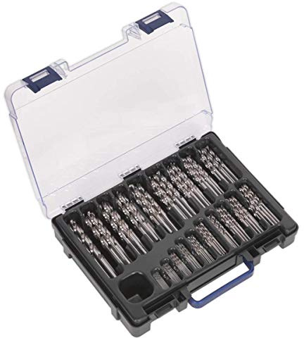 Sealey DBS170FG HSS Fully Ground Drill Bit Assortment 170pc 1-10mm