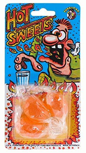 3 Bonbons aléatoire farce et attrape - Goût prout, poisson, piment, savon, pieds puants... Bouche bleue, bouche de sang