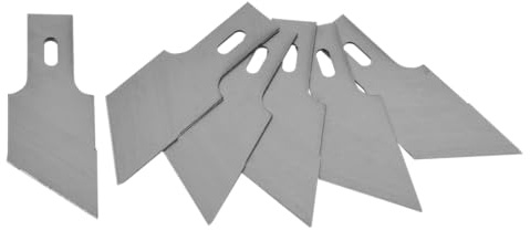 SW-Stahl 94864L Ersatzklingen 16 mm 53° Abgeschrägt - 10 Stk. | Premium Schaberklingen - passend für Schabersatz 94860L - 68 mm Länge - robuste Profi-Qualität für präzises Arbeiten