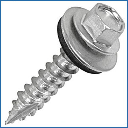 Forgefix TSSP6345W Hex Head Tec Sheet to Timber Fix Roofing Screw