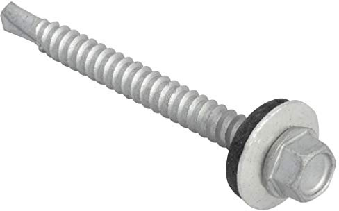 TechFast Light Duty Sheet to Steel Roofing Screws | 5.5 x 57mm | Elementech | Bag 50