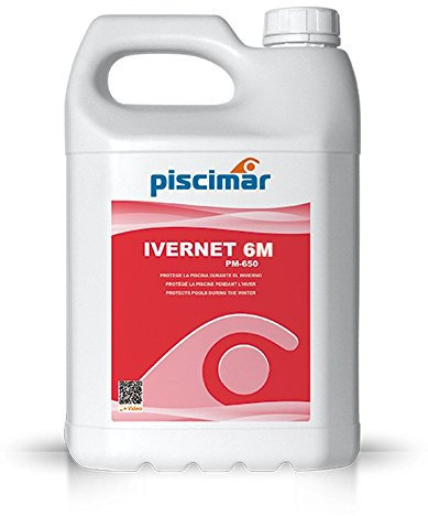 PM-650 Ivernet 6M: hivernage pour piscine. Effet pendant 6 mois. Bouteille 1 Kg.