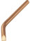 TOOLCRAFT KB-100 Panne de fer à souder forme de burin, coudée Taille de la panne 10 mm Longueur de la panne 145 mm Cont