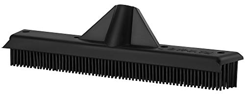 Tyroler 2 in 1 Broom & Squeegee Head Only | 33cm | 100% Natural Rubber | Best for Pet & Human Hair, Indoor, Outdoor, Carpets, Floor, Deck | Water Resistant & Washable