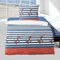 Traumschlaf Seersucker Bettwäsche Anker blau 1 Bettbezug 135 x 200 cm + 1 Kissenbezug 80 x 80 cm