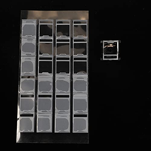 YMDK Clear White MX Switch Film HTV PC für Cherry Gateron JWK Mechanische Tastaturschaft (120 Stück, doppellagig)