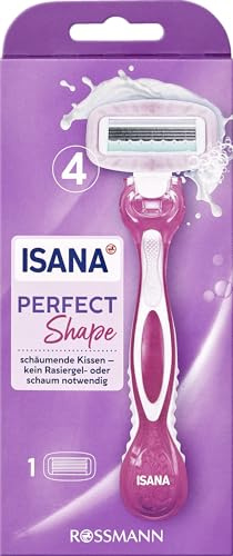 ISANA Dam rakapparat perfekt form – skummande kudde: ingen rakapparat eller skum krävs