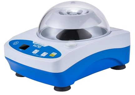 +UXI HL-6KS Centrifugeuse de laboratoire, mini centrifugeuse laboratoire 6000rpm 2100xg centrifugeuse laboratoire Compatible avec 2.0ml, 0.4ml, 1.5ml, 0.5ml, 0.2ml
