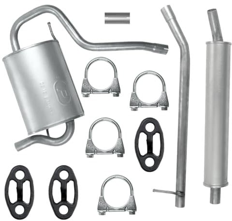 Polmo Schalldämpferset Auspuffanlage Auspuff für Dacia Duster 1 I 2010-01.2018 1.6