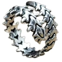 JOIVIV Tokyo Ghoul Ring Cosplay Verstellbare Öffnung Unisex Punk Gothic Centipede Ringe Schmuck Geschenk Prop Zubehör