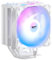 darkFlash Z4Pro Mist CPU Cooler, 120mm Single-Tower, TDP 200W, 4×Ф6mm Heatpipes, ARGB PWM PC Fans, CPU Air Cooler Compatible with Intel LGA115x/12xx/17xx; AMD AM4/AM5(155mm in Height) (White)