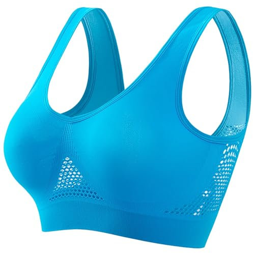 Generisch sonderangebote, Comfit BHS, Bra Light Support - Sport BH Sport BH GroßE GrößE BH Damen Yoga Bra mit Gepolstert Nahtlose Fitness Lauf Joggen, Prime Angebote Heute blitzangebote