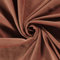 Nicky-Stoff Velour Nicky uni Zuschnitt ab 50 x 150cm Velourstoff Baumwolle Farbwahl, Farbe:214 - rehbraun