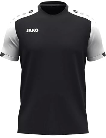 JAKO Unisex T-Shirt Dynamic, schwarz/weiß/anthrazit, XL