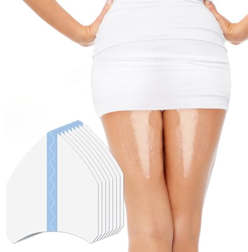 Oberschenkel Reiben Schutz,Anti Scheuern Oberschenkel-Pads,20 Stück Unsichtbare Anti-Reibung-Oberschenkel-Patchs,V-Formiges-Oberschenkel-Bandage,Damen Oberschenkelbänder Anti Wundreib