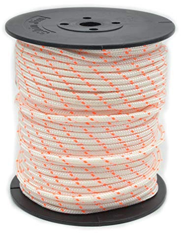 YUOIUX Cuerda de arranque de nailon de 50 m de 3 mm para cortacésped