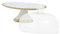 GRIRIW Alzatina per Torte con Vetro Decorativo con per Frutta e Dessert Design e Vintage per Cucina e Feste