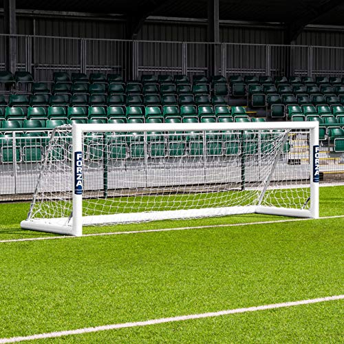 FORZA Alu110 freistehendes Fußballtor (Wählen Sie Ihre Größe aus – 3,7m x 1,2m bis zu 7,3m 2,4m) Bringen Sie EIN professioneller Touch an Ihr Fußballtraining und Matchday (3,7m x 1,8m)