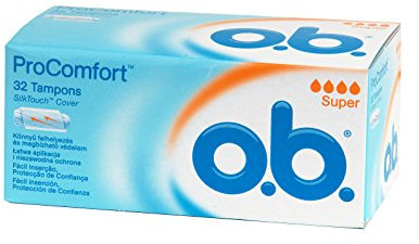 O.B. Tampons, mit Super-Absorption, 32 Stück, 3er-Pack