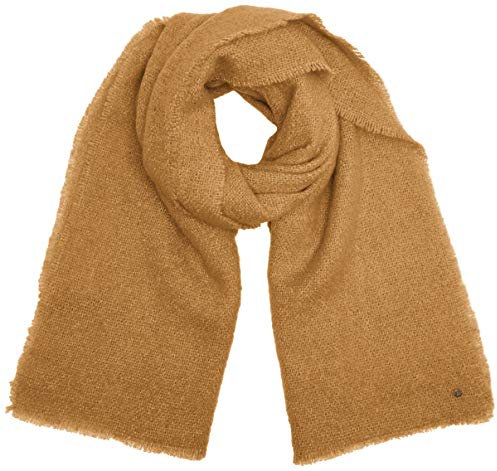 comma CI Damen 88.910.91.3424 Schal, per pack Braun (Brown 8450), One Size (Herstellergröße: One Size)
