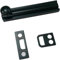 QCAA Solid Brass Surface Bolt, 3, Matte Black, 1 Pack, Made in Taiwan