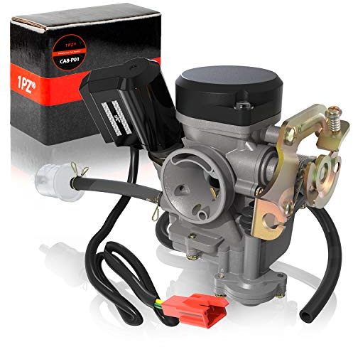 1PZ VE9-RE3 PD18 Vergaser Ersatz für GY6 49cc 50cc Chinese Roller 139QMA 139QMB Moped Taotao Kymco Roller Jonway Baja Jmstar Lance NST Peace Banzer Barton Zipp Romet 4 Stroke ATV