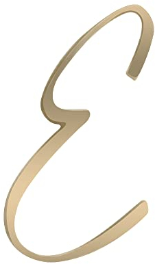 TentHome 3D Hausnummer Messing Buchstabe Selbstklebende A-Z Kennzeichnung Türnummer Adressnummer DIY Dekoration für Briefkasten Schilder Tür Gartentor Geschäft Gold E