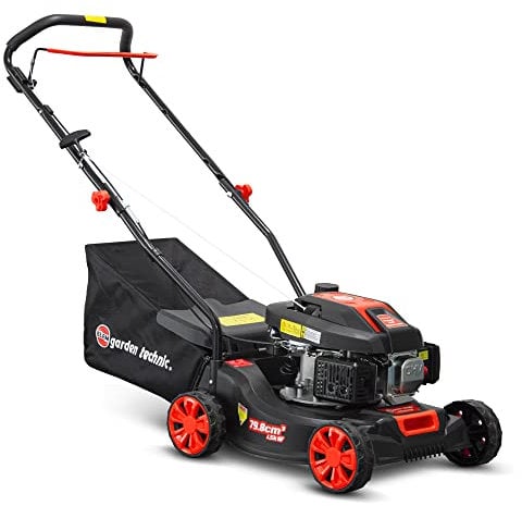 Tondeuse thermique poussée 79.8CC avec carter en plastique - Elem Garden Technic