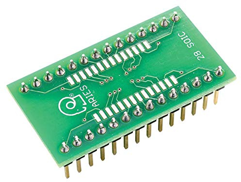 IC-Adapter, 28-SOIC auf DIP, 2,54 mm, PCB-IC-Adapter, 1 Stück | LCQT-SOIC28