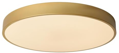 LUCIDE UNAR - Deckenleuchte - Ø 49,5 cm - LED Dim. - 1x36W 2700K - 3 StepDim - Mattes Gold/Messing