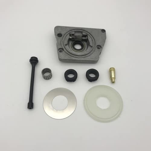Luxuypon Sostituzione pompa olio Worm Gear Dust Cover Rondella Tubo Filtro Kit Compatibile con Husqvarna 61 66 266 268 272 XP 266XP 268XP 272XP