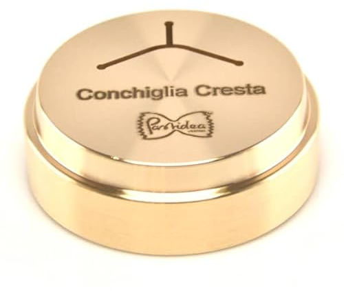 Pastidea - Conchiglia Cresta die compatible with Kenwood Pasta Fresca or with adapter in Avance pasta maker and other pasta machines