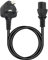 10A 250V Power Cable - 1m C13 Kettle Plug Cord for PS3, PC, Monitor, Computer, LG TV - 3 Prong UK AC Plug