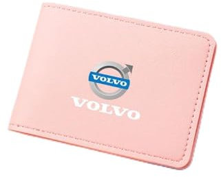 Geldbörse Herren, für Volvo C30 C70 S40 V50 S60 V60 V70 S80 XC90 Slim Wallet Herren mit RFID Schutz Faltbare Geldbörse, Portmonee für Herren und Damen,B