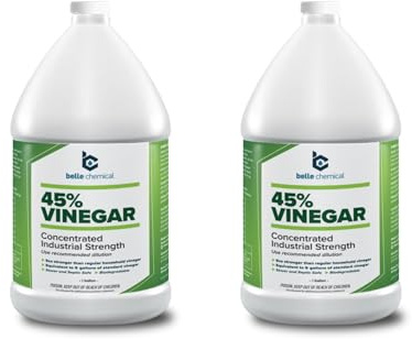 Vinaigre pur à 45 % – Concentré de qualité industrielle (2 gallons)