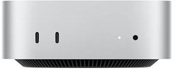 Mac Mini M4 chip with 10 core CPU and 10 core GPU • 24GB Unified Memory • Gigabit Ethernet • 512GB SSD+2TB SSD Hub • Windows11 Professional • Office for Mac • Keyboard+Mouse • Webcam • DVD