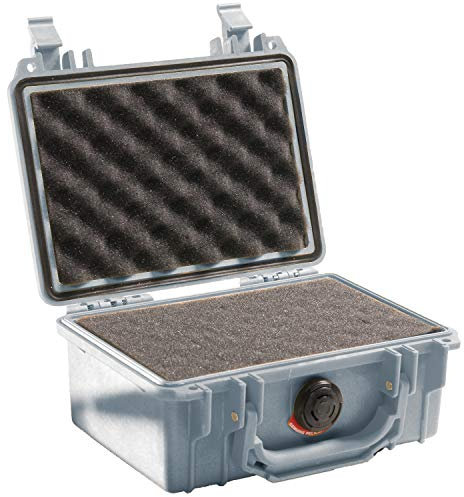 Pelican 1120 Case With Foam (Silver)