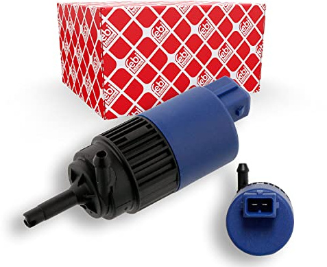 febi bilstein 34862 Waschwasserpumpe für Scheibenreinigungsanlage, 1 Stück | Kompatibel mit: VOLVO S40 I