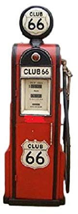 Kunibert - Armadietto a forma di pompa della benzina, altezza: 155 cm