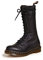 Dr. Martens 1B99 Virginia BLACK, Damen Combat Boots, Schwarz (Black), 39 EU (6 Damen UK)