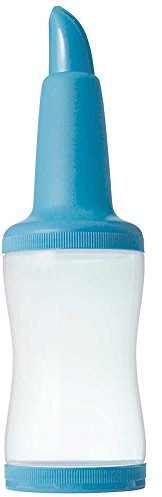Urban Bar Freepour Bottle 1.05 Litres - Plastic Store and Pour Juice Bottles, Blue